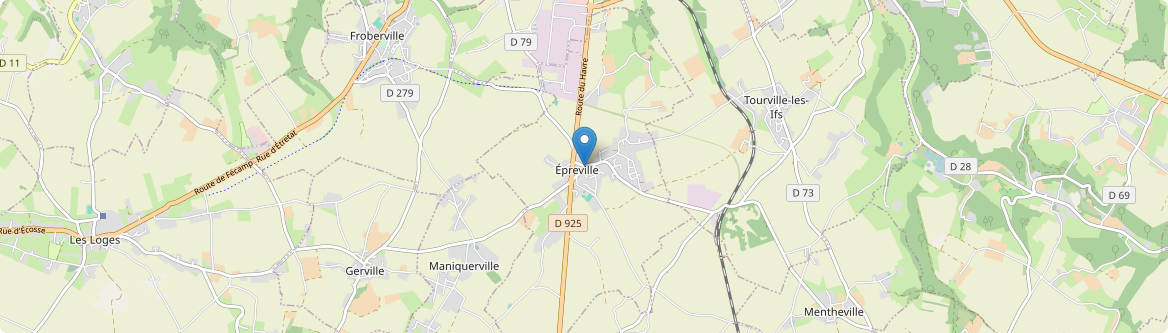 Épreville - Carte