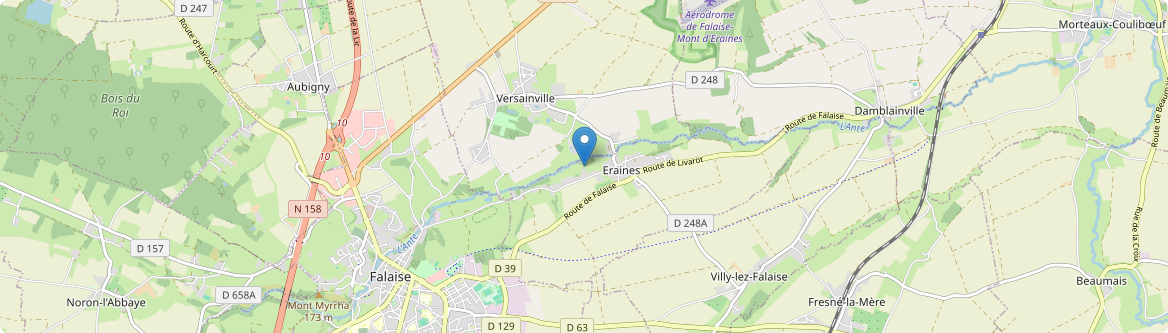 Eraines - Carte