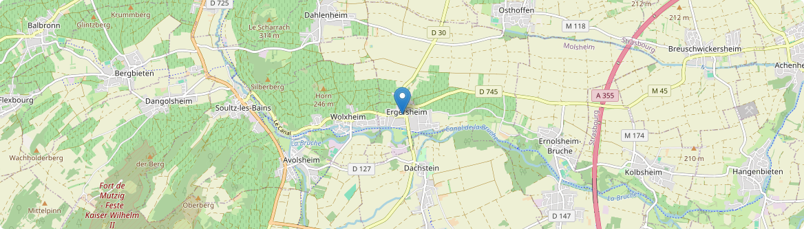 Ergersheim - Carte