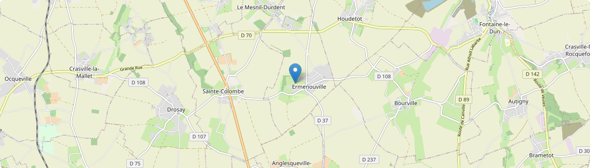 Ermenouville - Carte