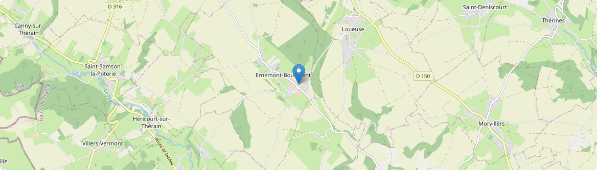 Ernemont-Boutavent - Carte