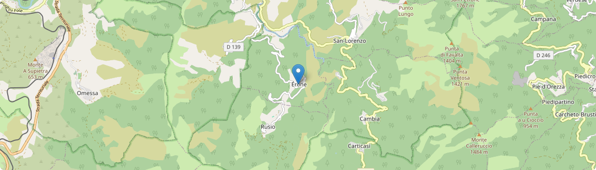 Érone - Carte