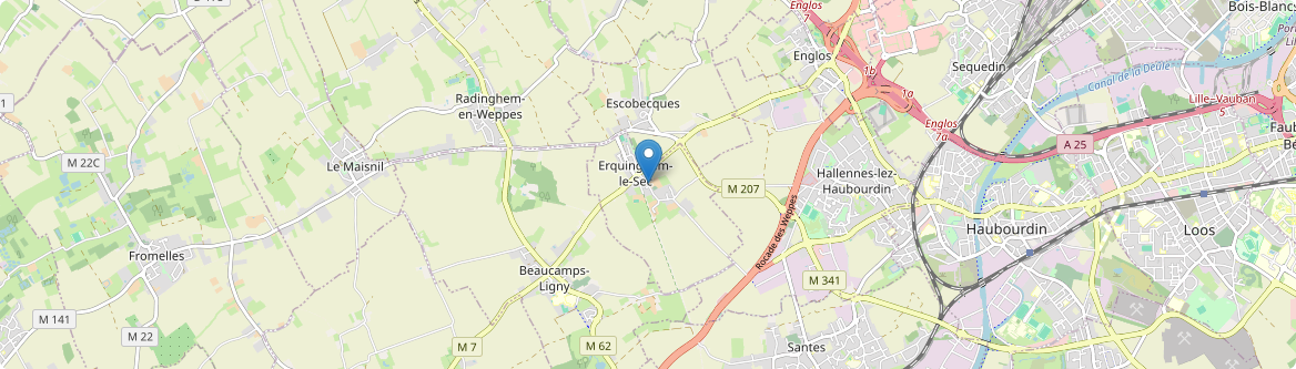 Erquinghem-le-Sec - Carte