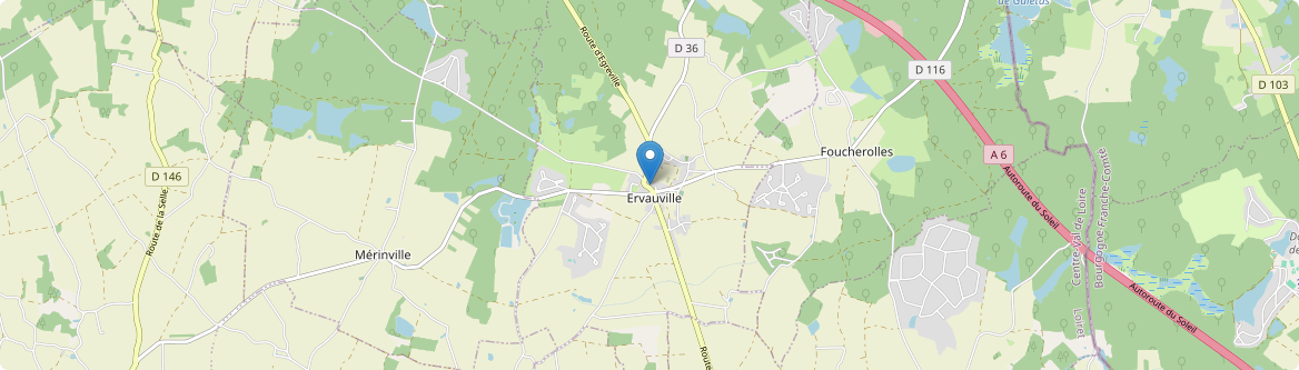 Ervauville - Carte