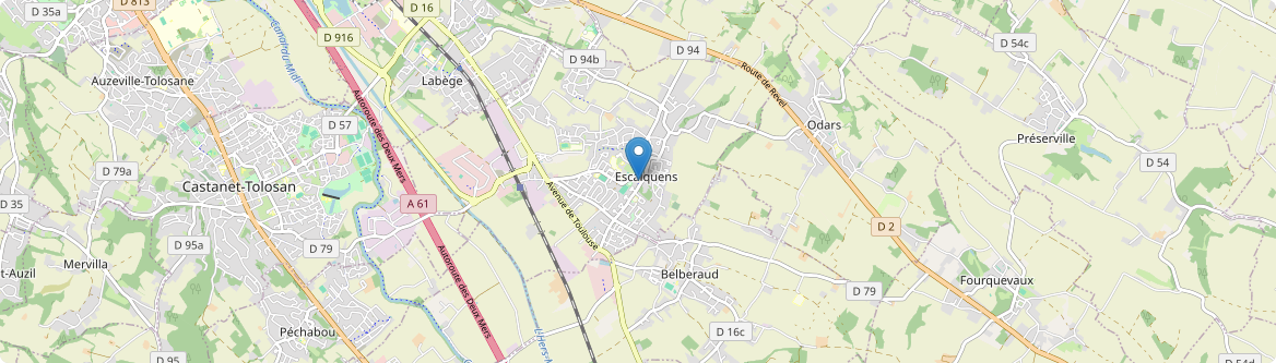 Escalquens - Carte