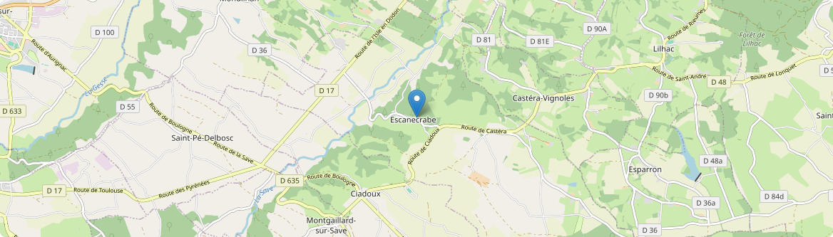 Escanecrabe - Carte