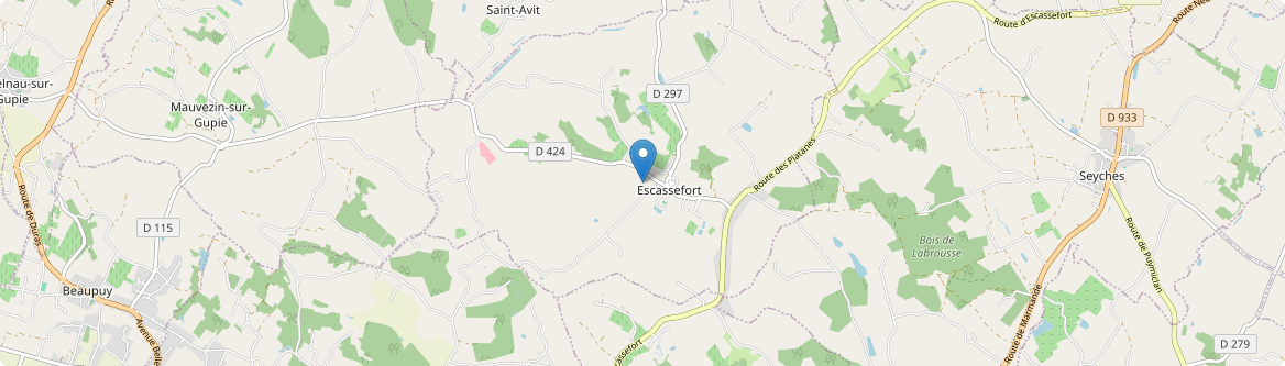 Escassefort - Carte