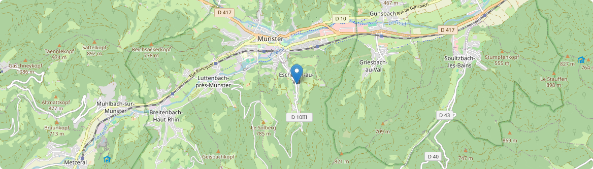 Eschbach-au-Val - Carte