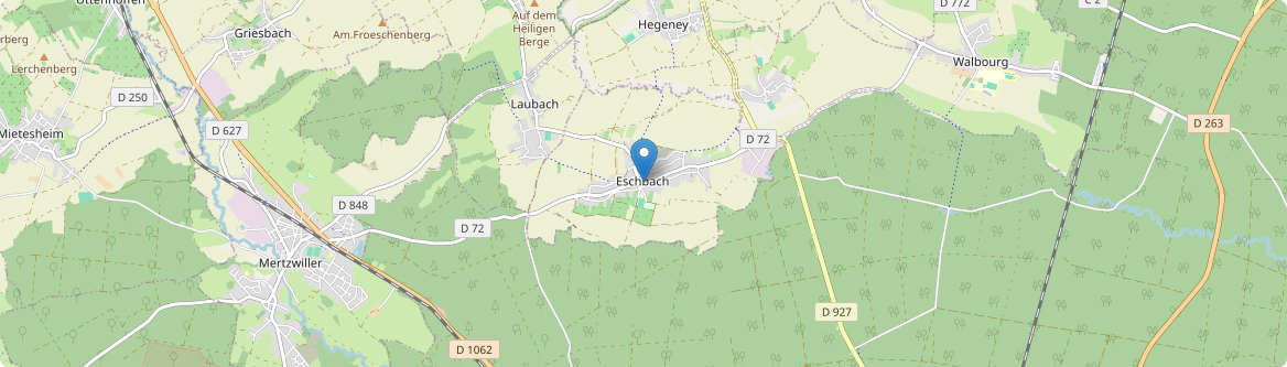 Eschbach - Carte