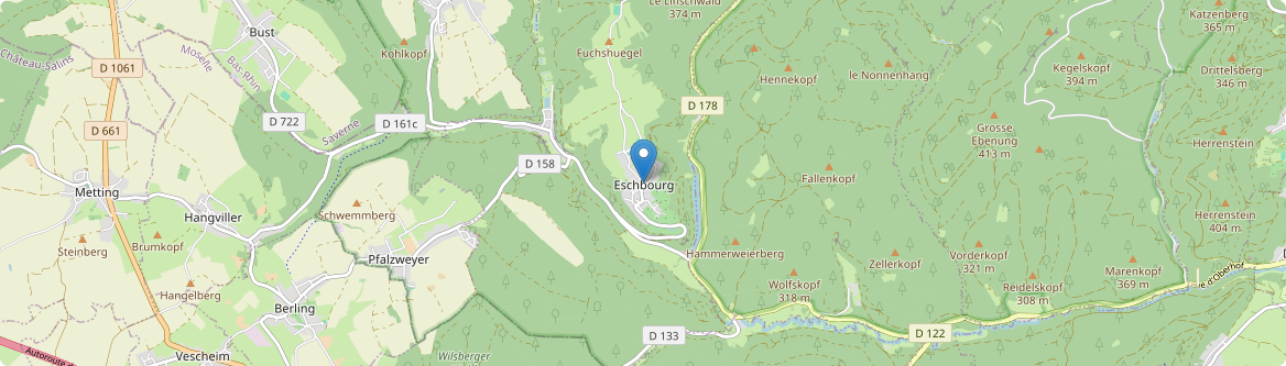 Eschbourg - Carte