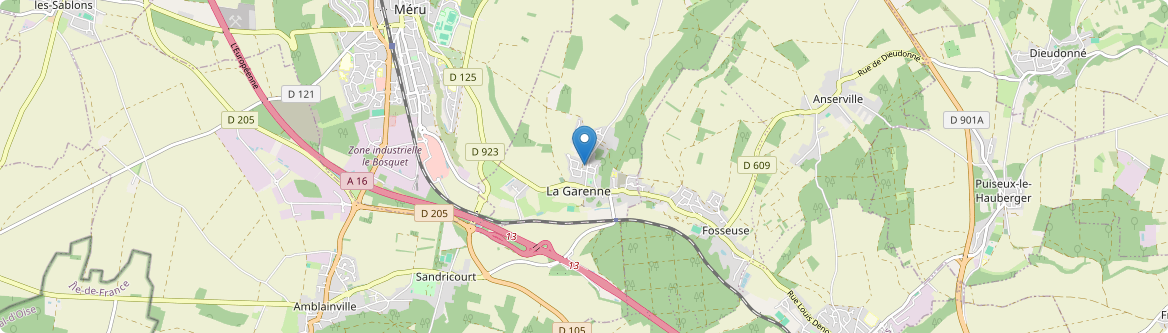 Esches - Carte
