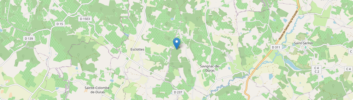 Esclottes - Carte