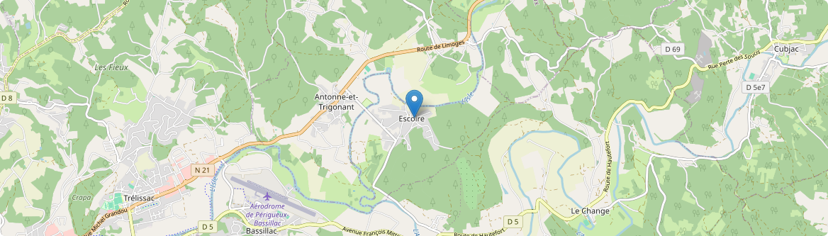 Escoire - Carte