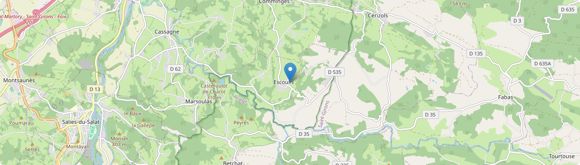 Escoulis - Carte