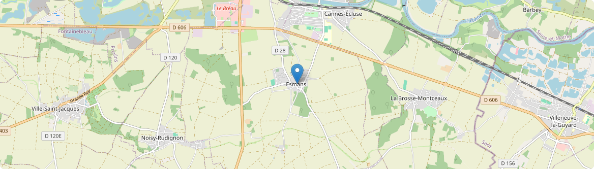 Esmans - Carte
