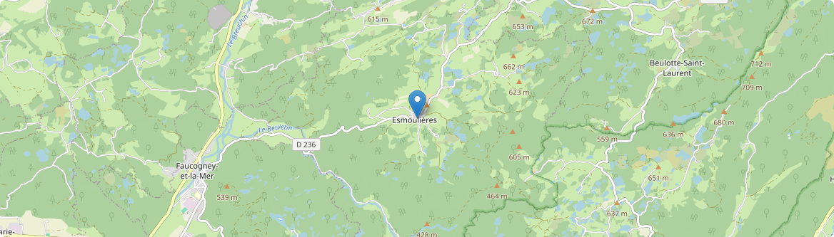 Esmoulières - Carte