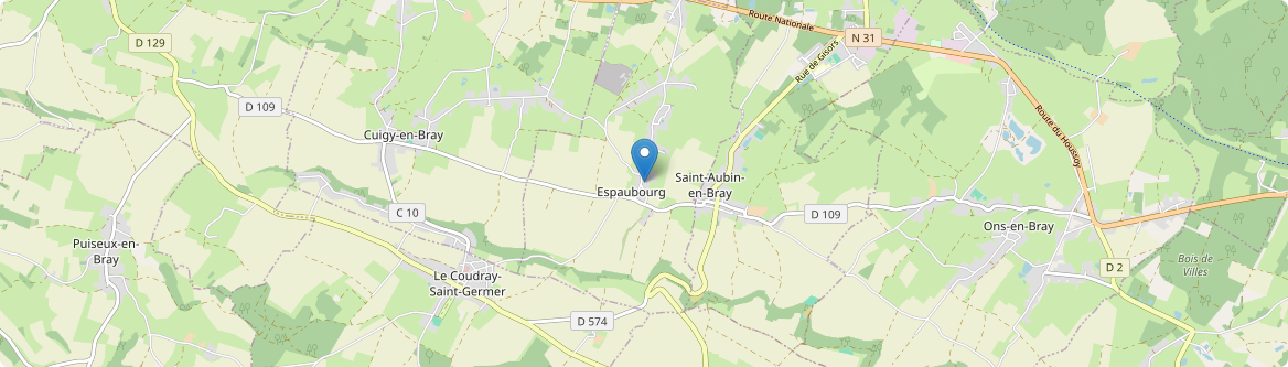 Espaubourg - Carte