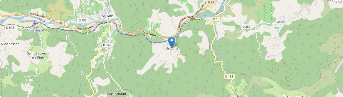 Espenel - Carte
