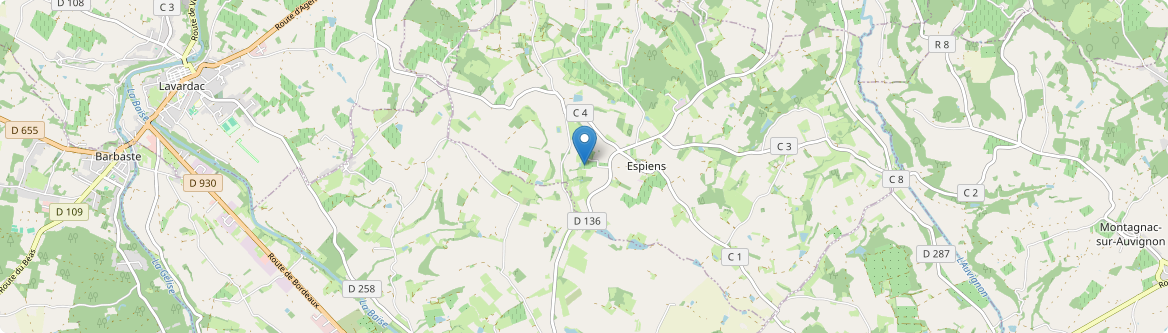 Espiens - Carte