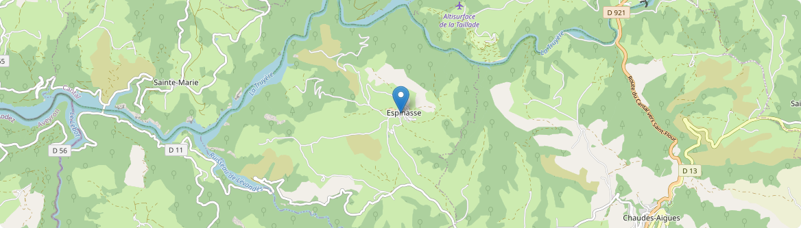 Espinasse - Carte