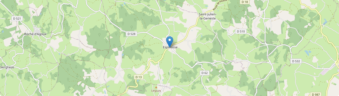 Espinasse - Carte