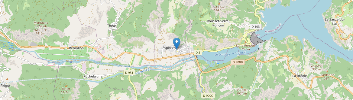 Espinasses - Carte
