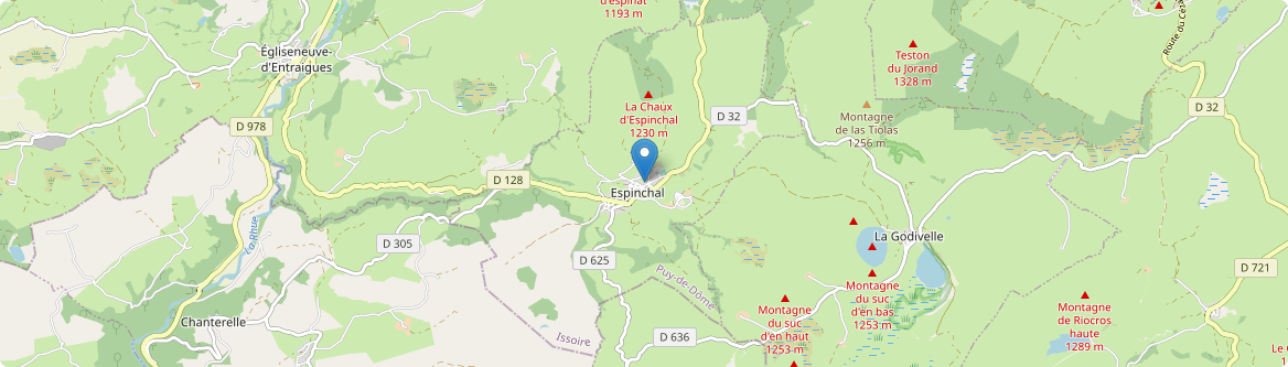 Espinchal - Carte