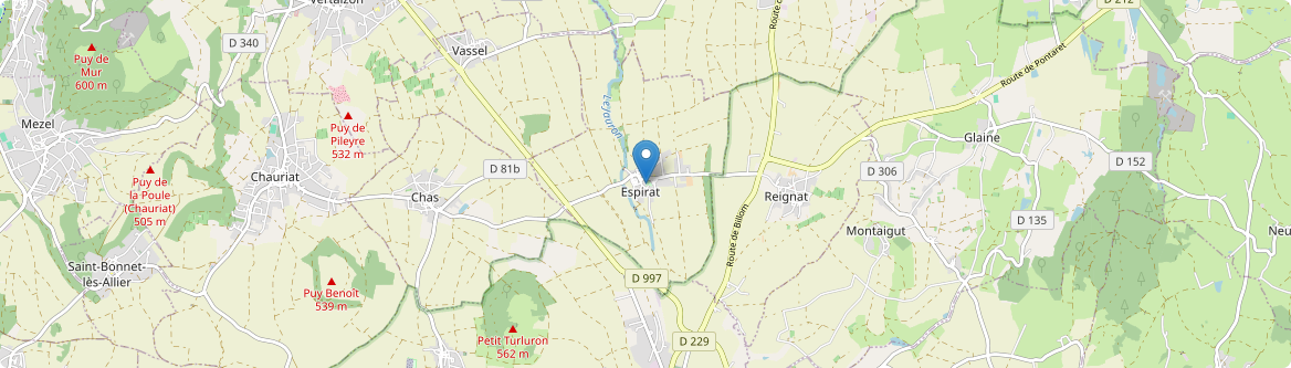 Espirat - Carte