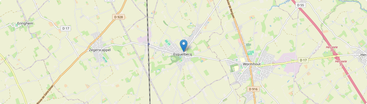 Esquelbecq - Carte