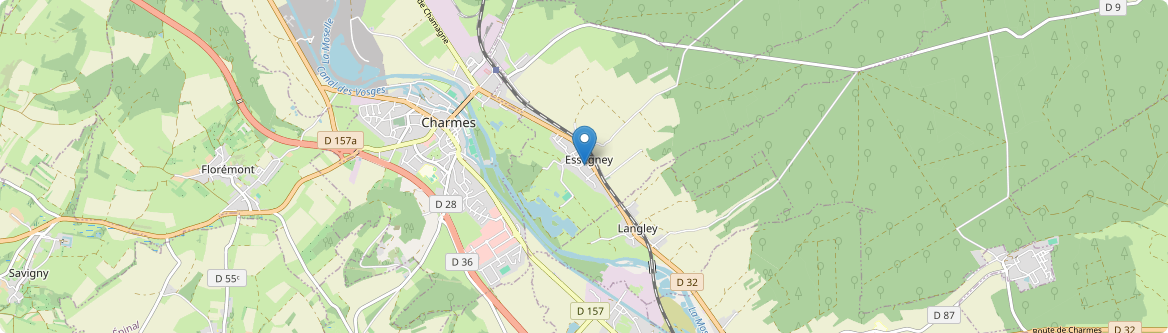 Essegney - Carte