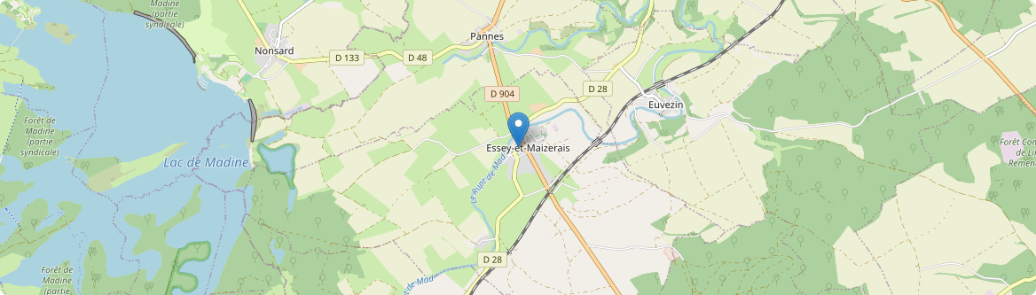 Essey-et-Maizerais - Carte