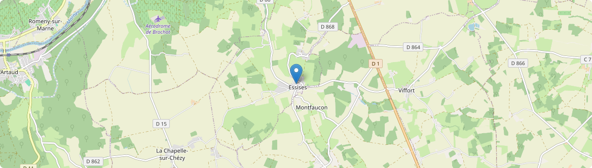 Essises - Carte