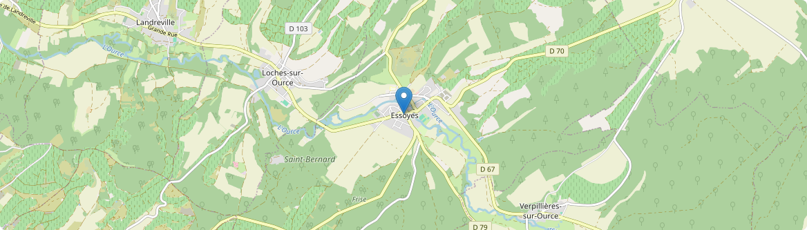 Essoyes - Carte
