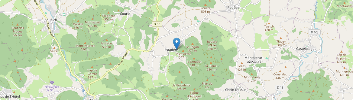 Estadens - Carte