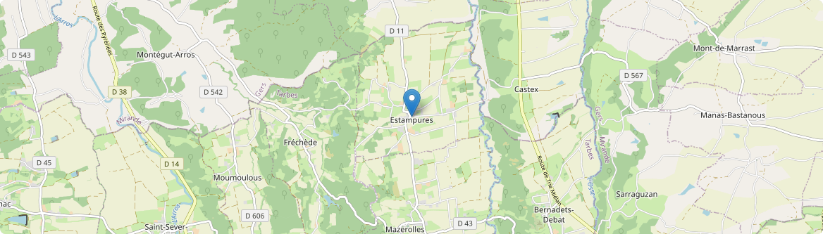 Estampures - Carte