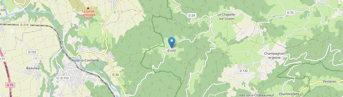Esteil - Carte