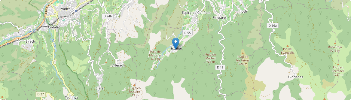 Estoher - Carte
