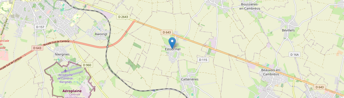 Estourmel - Carte