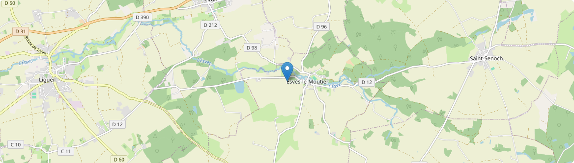 Esves-le-Moutier - Carte