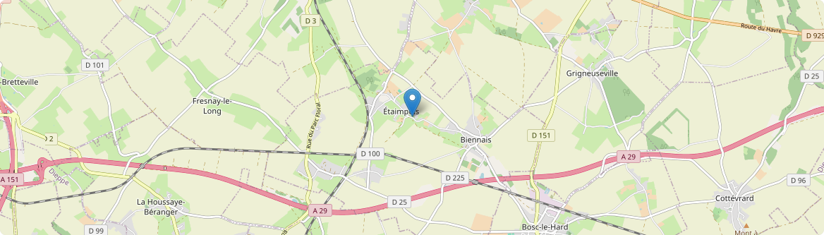 Étaimpuis - Carte
