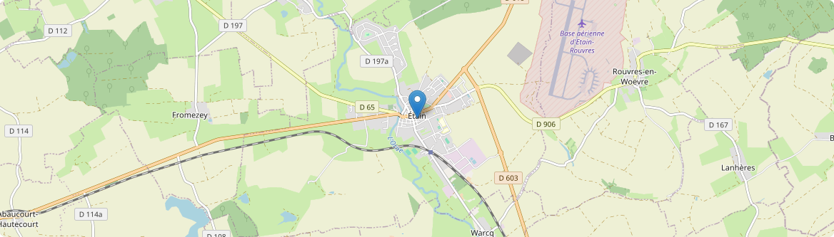 Étain - Carte