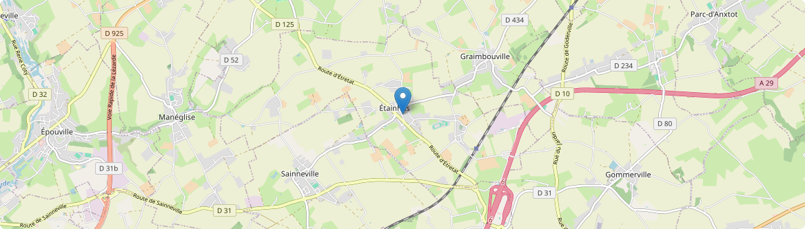Étainhus - Carte