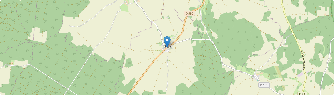 Étais - Carte