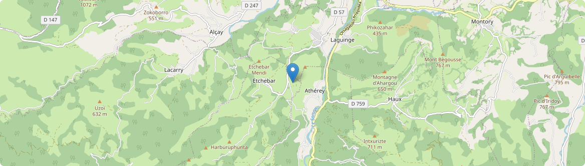 Etchebar - Carte