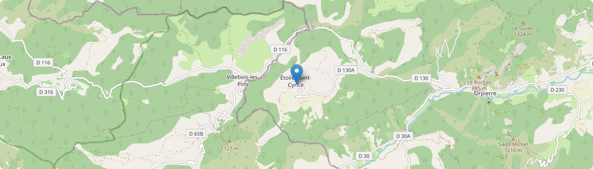 Étoile-Saint-Cyrice - Carte