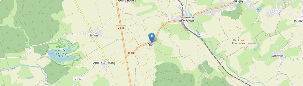 Éton - Carte