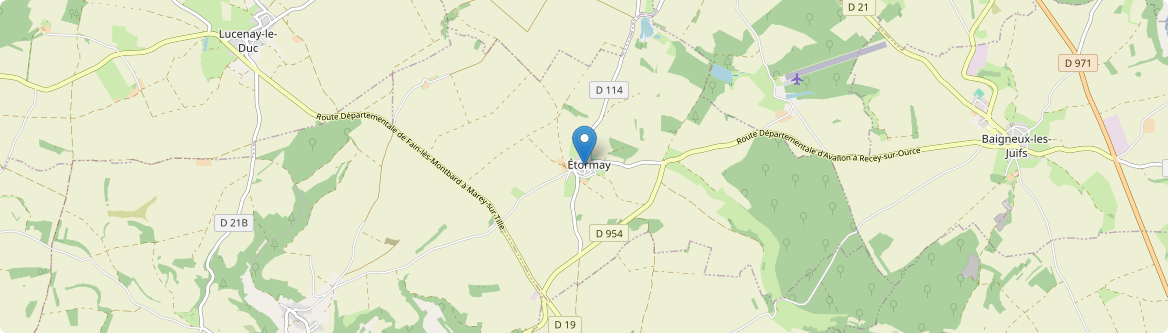 Étormay - Carte