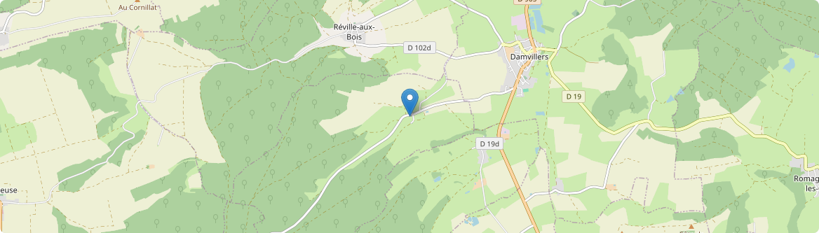 Étraye - Carte