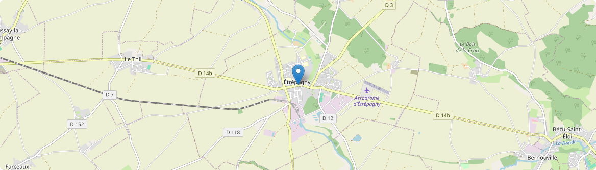 Étrépagny - Carte