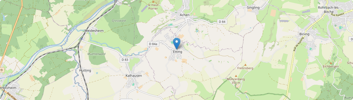 Etting - Carte